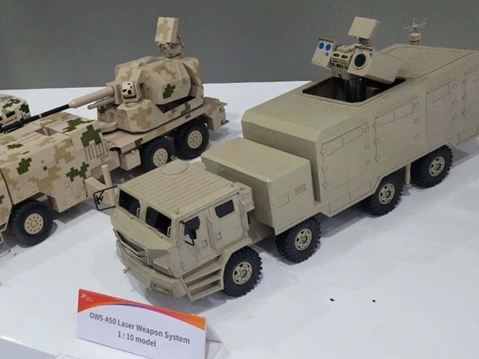 OW5 A50 Chinese Laser Air Defense System (B)